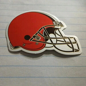 Cleveland Browns waterproof sticker..nwt..we bundle..enjoy